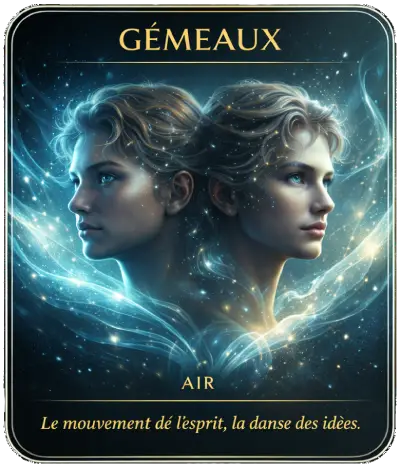 Gémeaux - Horoscope Alchimiste Horoscope Alchimiste Gémeaux