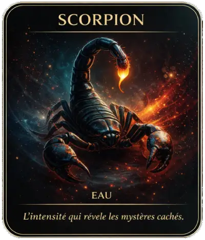 Scorpion - Horoscope Alchimiste Horoscope Alchimiste Scorpion