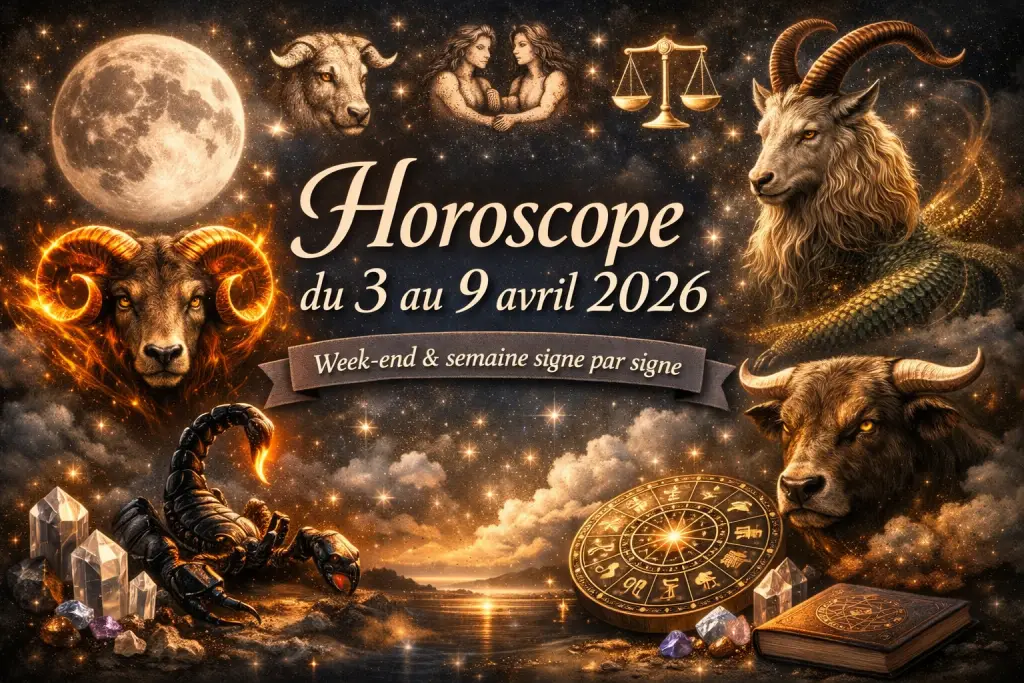 Horoscope de l’Alchimiste.be du 3 au 9 avril 2026